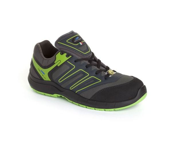 Scarpe antinfortunistiche PANTHER Calzatura INDIANAPOLIS LOW S3 GREY GREEN