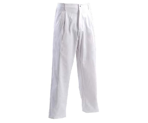 PPLOYAL Pantalone cuoco 260 gr cotone bianco