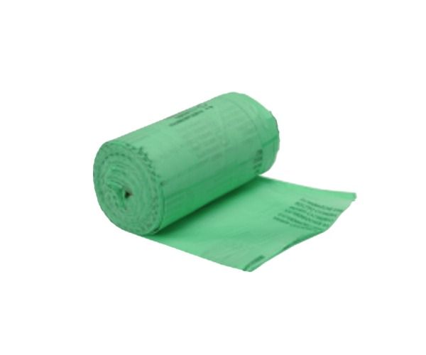 Sacchetti igienici compostabili biodegradabili per animali, misura 32 x 11 cm rotolino da 25 pz